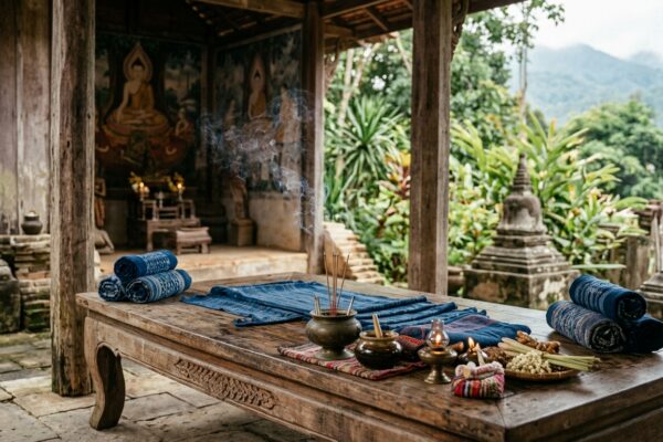 Massage thailandais à l'huile