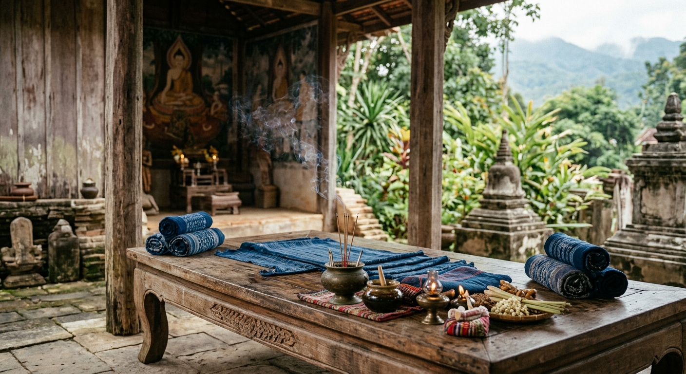 Massage thailandais à l'huile
