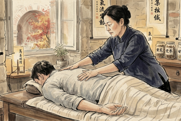 massage du dos