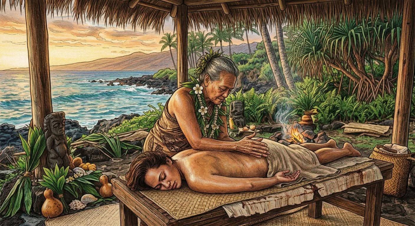 Massage Hawaien