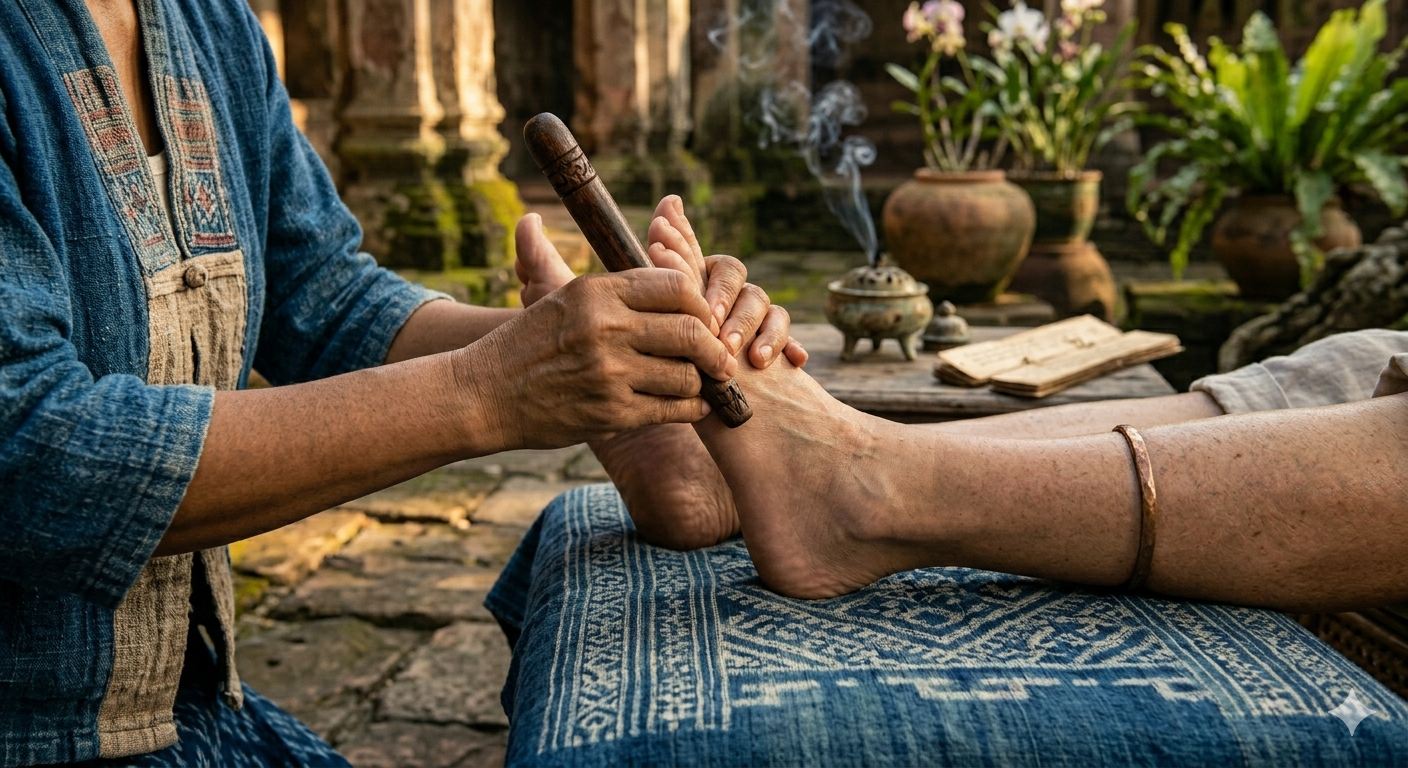 massage des pieds
