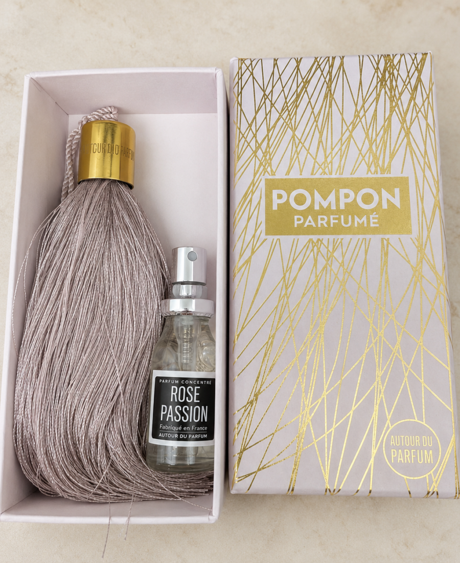pompom parfumé et sa recharge